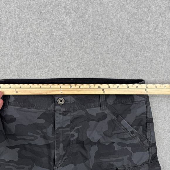 Kuhl Shorts Mens 36 Blue Gray Camo Ambush Cargo Tactical Utility Hiking Outdoor - Picture 13 of 16